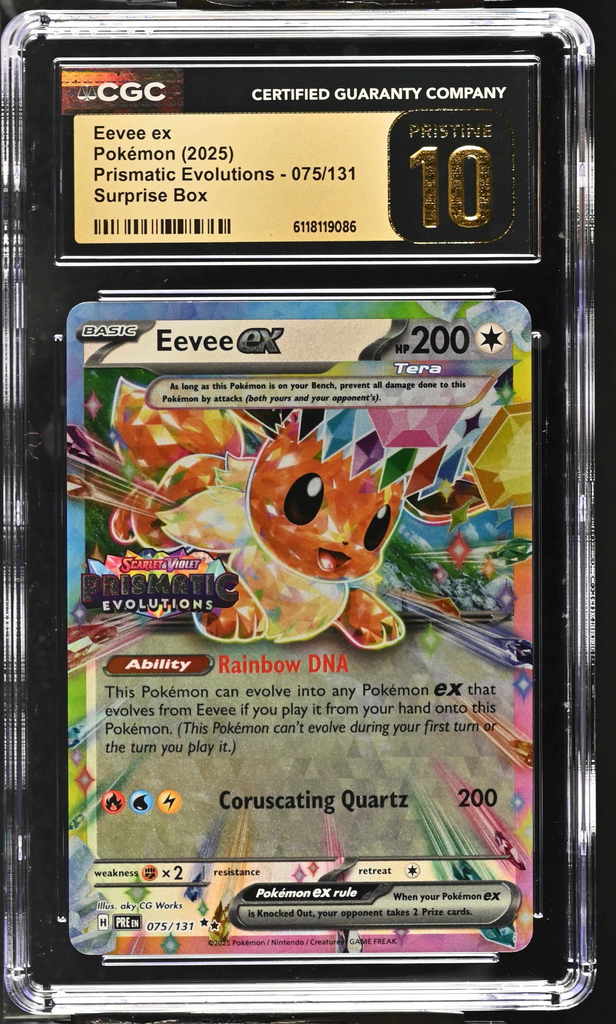 2025 Prismatic Evolutions 